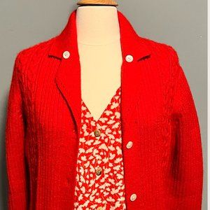 Vintage Red Sweater